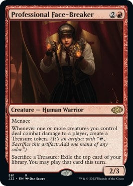 Image for Professional Face-Breaker (581) [Jumpstart 2022] - Magic: The Gathering