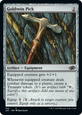 Image for Goldvein Pick (769) [Jumpstart 2022] - Magic: The Gathering