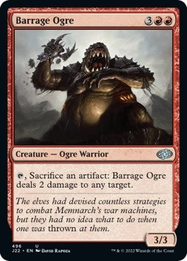 Image for Barrage Ogre (496) [Jumpstart 2022] - Magic: The Gathering