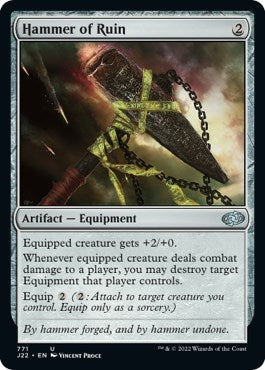 Image for Hammer of Ruin (771) [Jumpstart 2022] - Magic: The Gathering