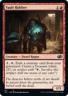 Image for Vault Robber (617) [Jumpstart 2022] - Magic: The Gathering