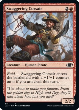 Image for Swaggering Corsair (611) [Jumpstart 2022] - Magic: The Gathering