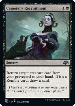 Image for Cemetery Recruitment (385) [Jumpstart 2022] - Magic: The Gathering