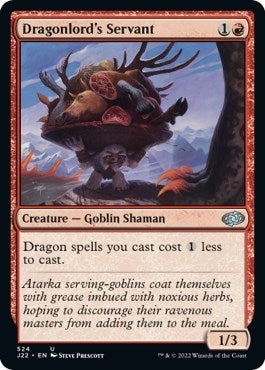 Image for Dragonlord's Servant (524) [Jumpstart 2022] - Magic: The Gathering
