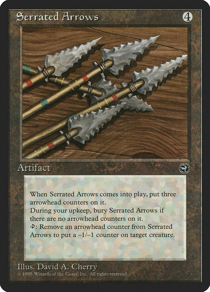 Image for Serrated Arrows [Homelands] - Magic: The Gathering