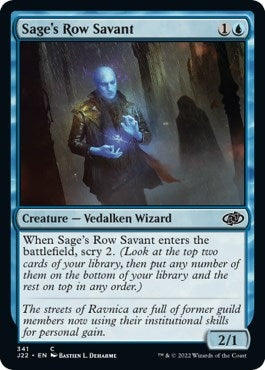 Image for Sage's Row Savant (341) [Jumpstart 2022] - Magic: The Gathering