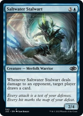Image for Saltwater Stalwart (342) [Jumpstart 2022] - Magic: The Gathering