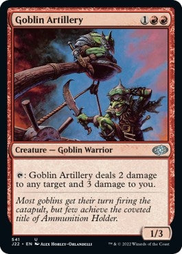 Image for Goblin Artillery (541) [Jumpstart 2022] - Magic: The Gathering