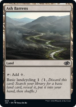 Image for Ash Barrens (809) [Jumpstart 2022] - Magic: The Gathering