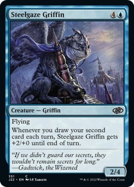 Image for Steelgaze Griffin (351) [Jumpstart 2022] - Magic: The Gathering