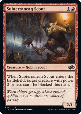 Image for Subterranean Scout (609) [Jumpstart 2022] - Magic: The Gathering