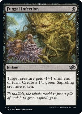 Image for Fungal Infection (416) [Jumpstart 2022] - Magic: The Gathering