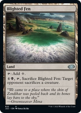 Image for Blighted Fen (810) [Jumpstart 2022] - Magic: The Gathering