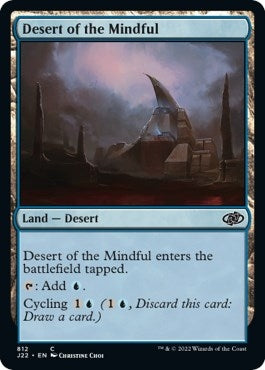 Image for Desert of the Mindful (812) [Jumpstart 2022] - Magic: The Gathering