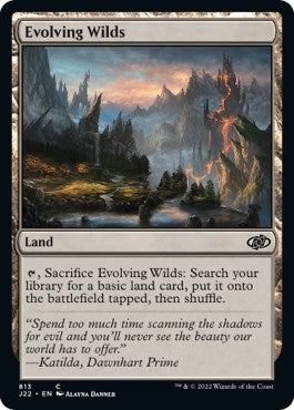 Image for Evolving Wilds (813) [Jumpstart 2022] - Magic: The Gathering