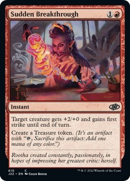 Image for Sudden Breakthrough (610) [Jumpstart 2022] - Magic: The Gathering