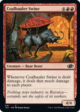 Image for Coalhauler Swine (516) [Jumpstart 2022] - Magic: The Gathering