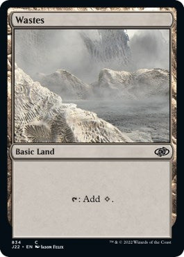 Image for Wastes (834) [Jumpstart 2022] - Magic: The Gathering