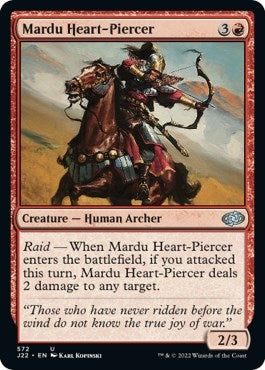 Image for Mardu Heart-Piercer (572) [Jumpstart 2022] - Magic: The Gathering