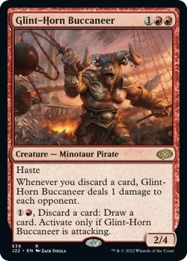 Image for Glint-Horn Buccaneer (539) [Jumpstart 2022] - Magic: The Gathering