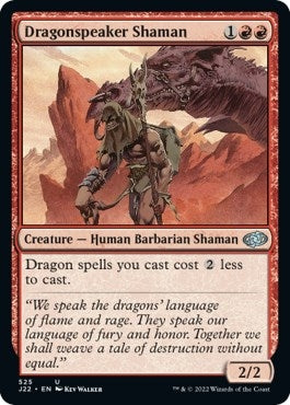 Image for Dragonspeaker Shaman (525) [Jumpstart 2022] - Magic: The Gathering