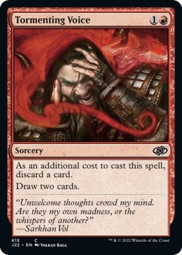 Image for Tormenting Voice (615) [Jumpstart 2022] - Magic: The Gathering