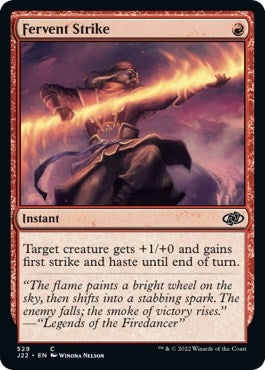 Image for Fervent Strike (529) [Jumpstart 2022] - Magic: The Gathering