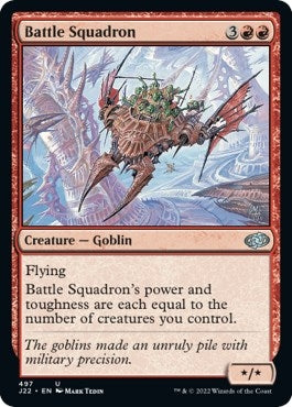 Image for Battle Squadron (497) [Jumpstart 2022] - Magic: The Gathering
