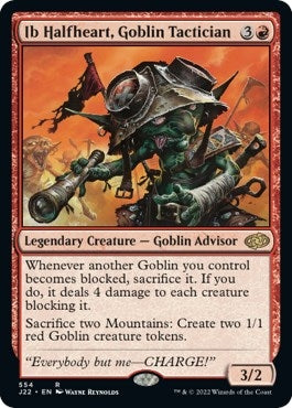 Image for Ib Halfheart, Goblin Tactician (554) [Jumpstart 2022] - Magic: The Gathering