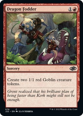 Image for Dragon Fodder (76) (76) [Jumpstart 2022] - Magic: The Gathering