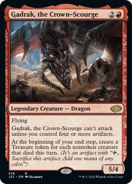 Image for Gadrak, the Crown-Scourge (538) [Jumpstart 2022] - Magic: The Gathering
