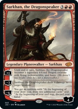 Image for Sarkhan, the Dragonspeaker (593) [Jumpstart 2022] - Magic: The Gathering