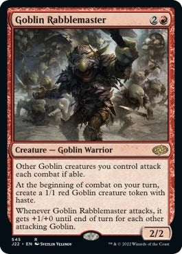 Image for Goblin Rabblemaster (545) [Jumpstart 2022] - Magic: The Gathering