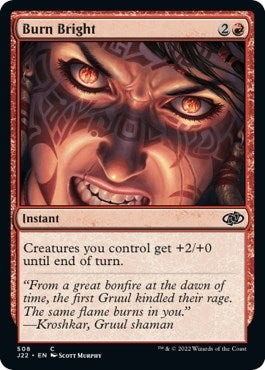 Image for Burn Bright (508) [Jumpstart 2022] - Magic: The Gathering