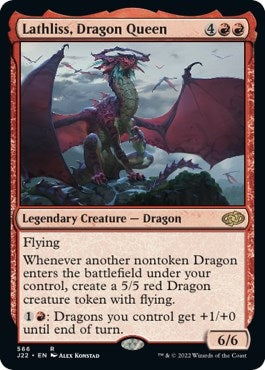 Image for Lathliss, Dragon Queen (566) [Jumpstart 2022] - Magic: The Gathering