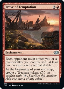 Image for Trove of Temptation (616) [Jumpstart 2022] - Magic: The Gathering