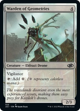 Image for Warden of Geometries (750) [Jumpstart 2022] - Magic: The Gathering