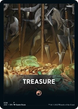 Image for Treasure Theme Card (36) [Jumpstart 2022] - Magic: The Gathering