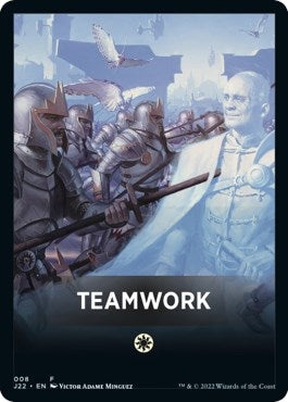 Image for Teamwork Theme Card (8) [Jumpstart 2022] - Magic: The Gathering