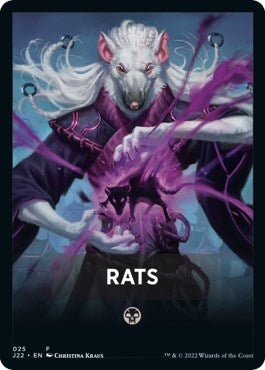 Image for Rats Theme Card (25) [Jumpstart 2022] - Magic: The Gathering