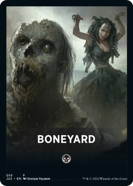 Image for Boneyard Theme Card (19) [Jumpstart 2022] - Magic: The Gathering