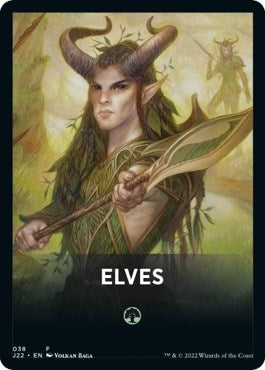 Image for Elves Theme Card (38) [Jumpstart 2022] - Magic: The Gathering