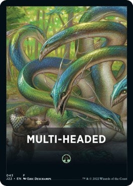Image for Multi-Headed Theme Card (43) [Jumpstart 2022] - Magic: The Gathering