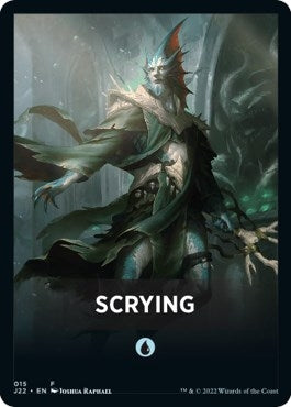 Image for Scrying Theme Card (15) [Jumpstart 2022] - Magic: The Gathering