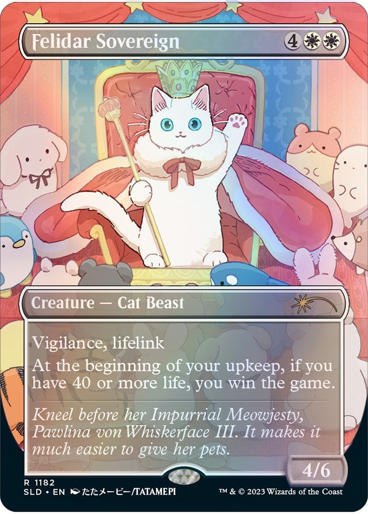 Image for Felidar Sovereign (1182) (1182) [Secret Lair Drop Series] - Magic: The Gathering