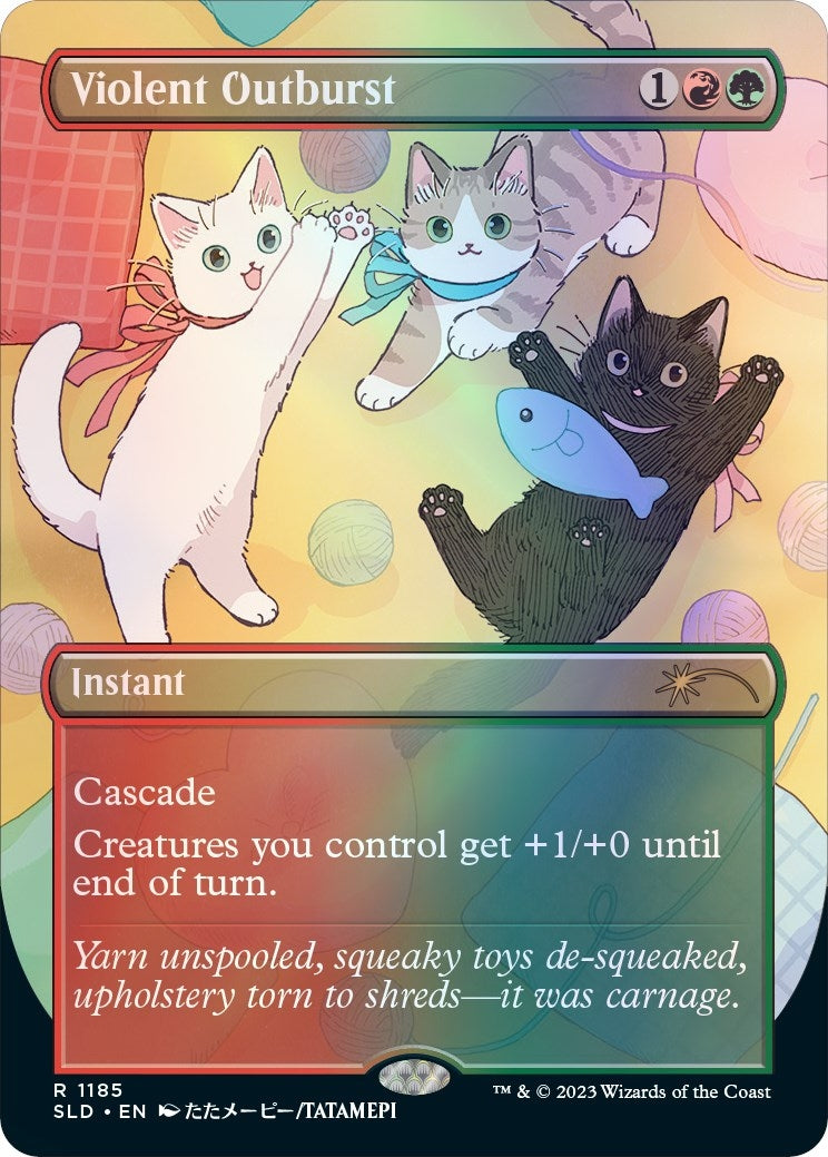 Image for Violent Outburst (1185) [Secret Lair Drop Series] - Magic: The Gathering