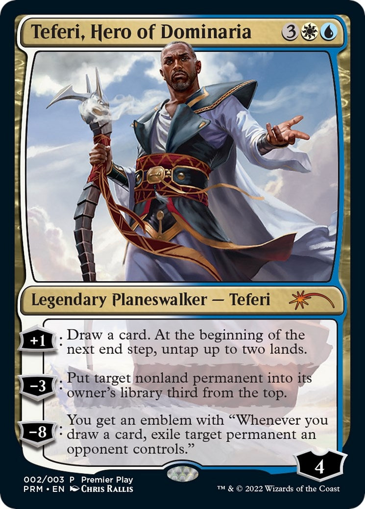 Image for Teferi, Hero of Dominaria (2) [Pro Tour Promos] - Magic: The Gathering