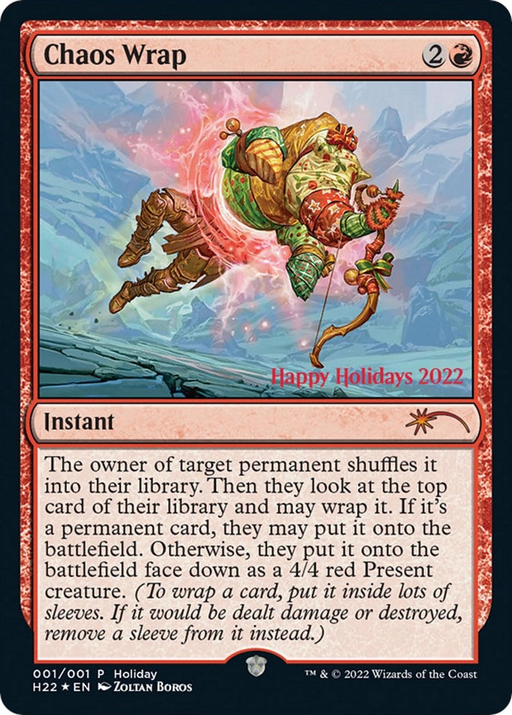 Image for Chaos Wrap (1) [Special Occasion] - Magic: The Gathering