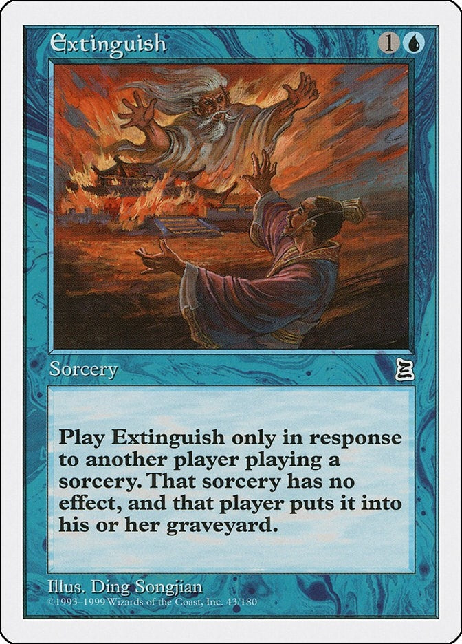 Image for Extinguish (43) [Portal Three Kingdoms] - Magic: The Gathering