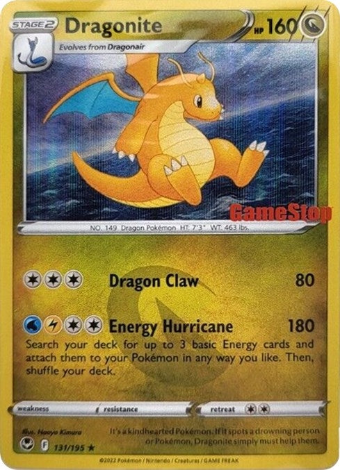 Image for Dragonite - 131/195 (Gamestop Exclusive) (131/195) [Miscellaneous Cards & Products] - Pokemon